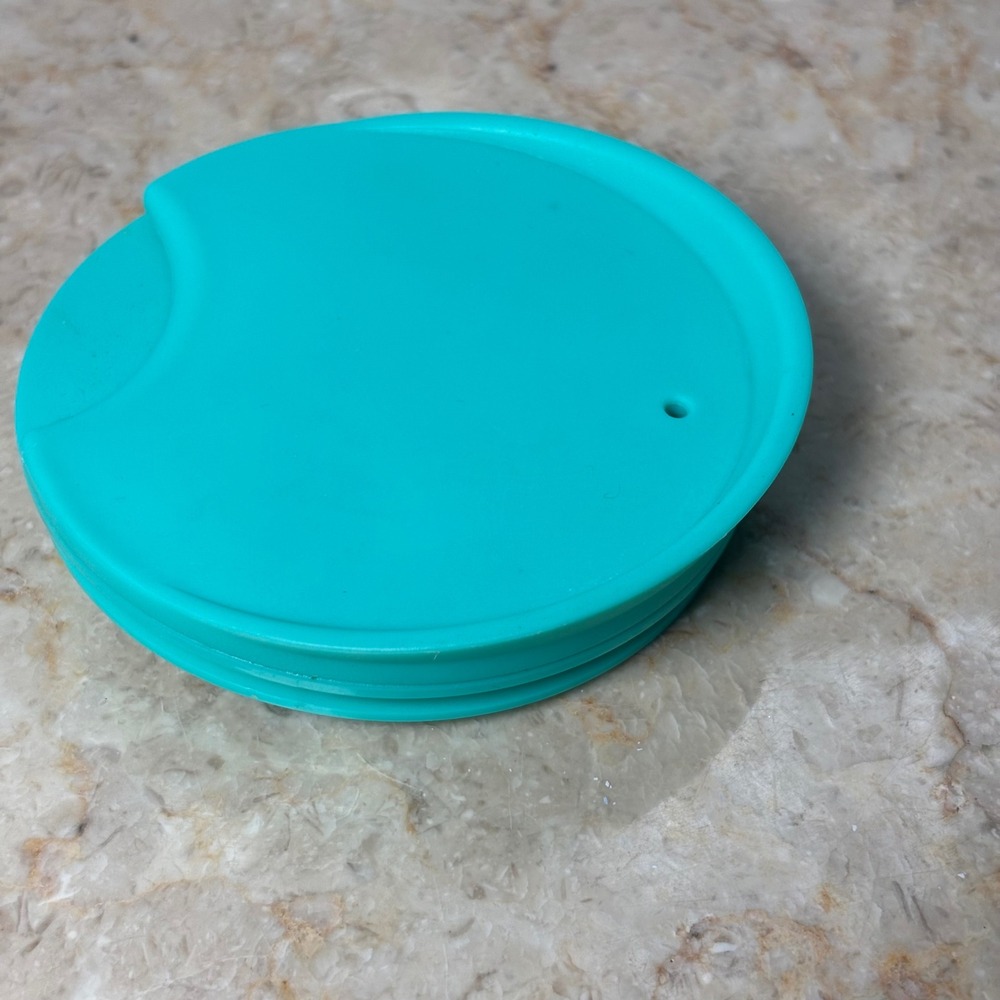 Starbucks Tumbler Replacement Lid‎ Been There Teal Plastic Travel Mug Sip Lid
